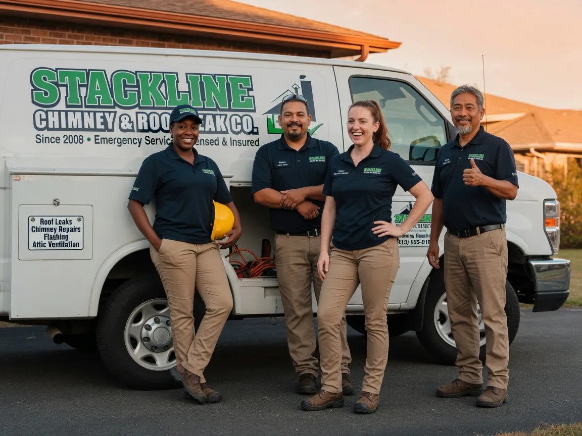 Chimney flashing repair company in Dimock, SD